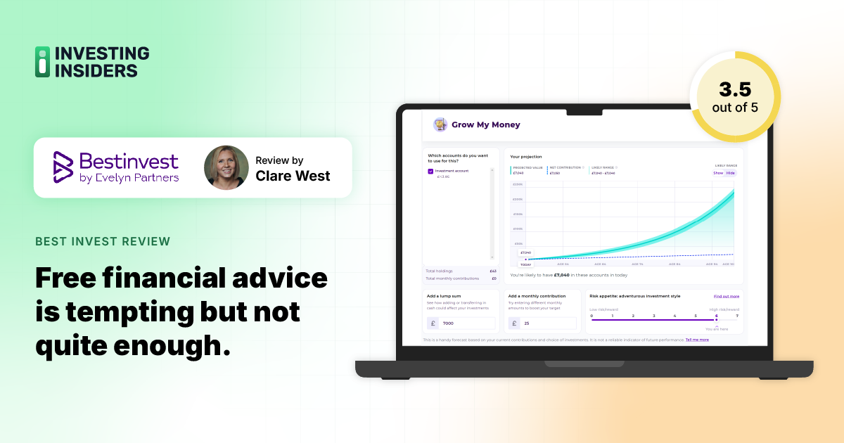 BestInvest Review: Free financial advice is enough?